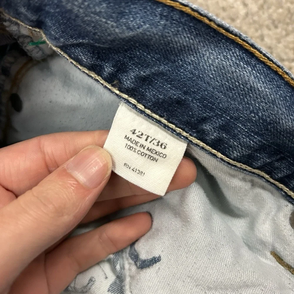 Polo Ralph Lauren Classic Fit Jeans Mens 42X36‎ Big and Tall Blue Denim Y2K